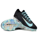 Nike Air Zoom Mercurial Vapor 16 Elite FG Kids' Football Boots - Black, White and Light Blue